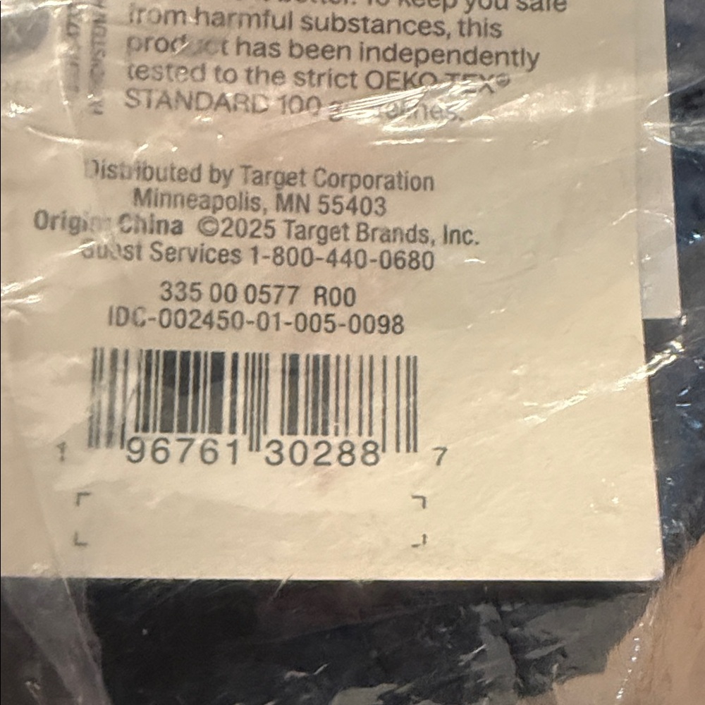 Target Navy and Cream Retail Product Tag - Picture 5 of 5